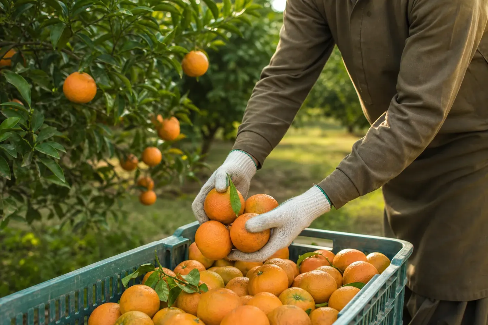 Illustrative pakistani kinnow export selection